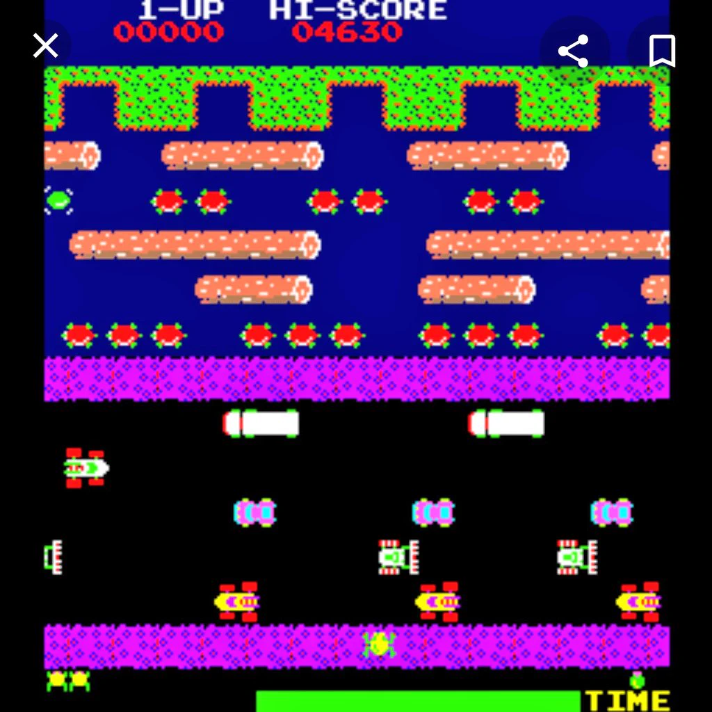 @220021 コナミのアーケードゲームのフロッガーを思い出した🤣 