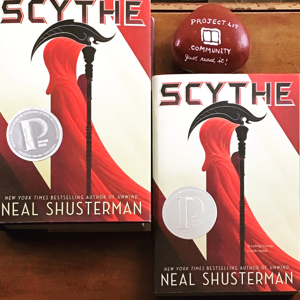 Projectlit313's tweet photo. Join us Friday, January 31, 2020 to discuss Scythe! We will be meeting at Buddy’s Pizza on Michigan Ave. starting at 6:30p.m. #ProjectLITBookClub #DetroitReads https://t.co/6nJeT1kwJL