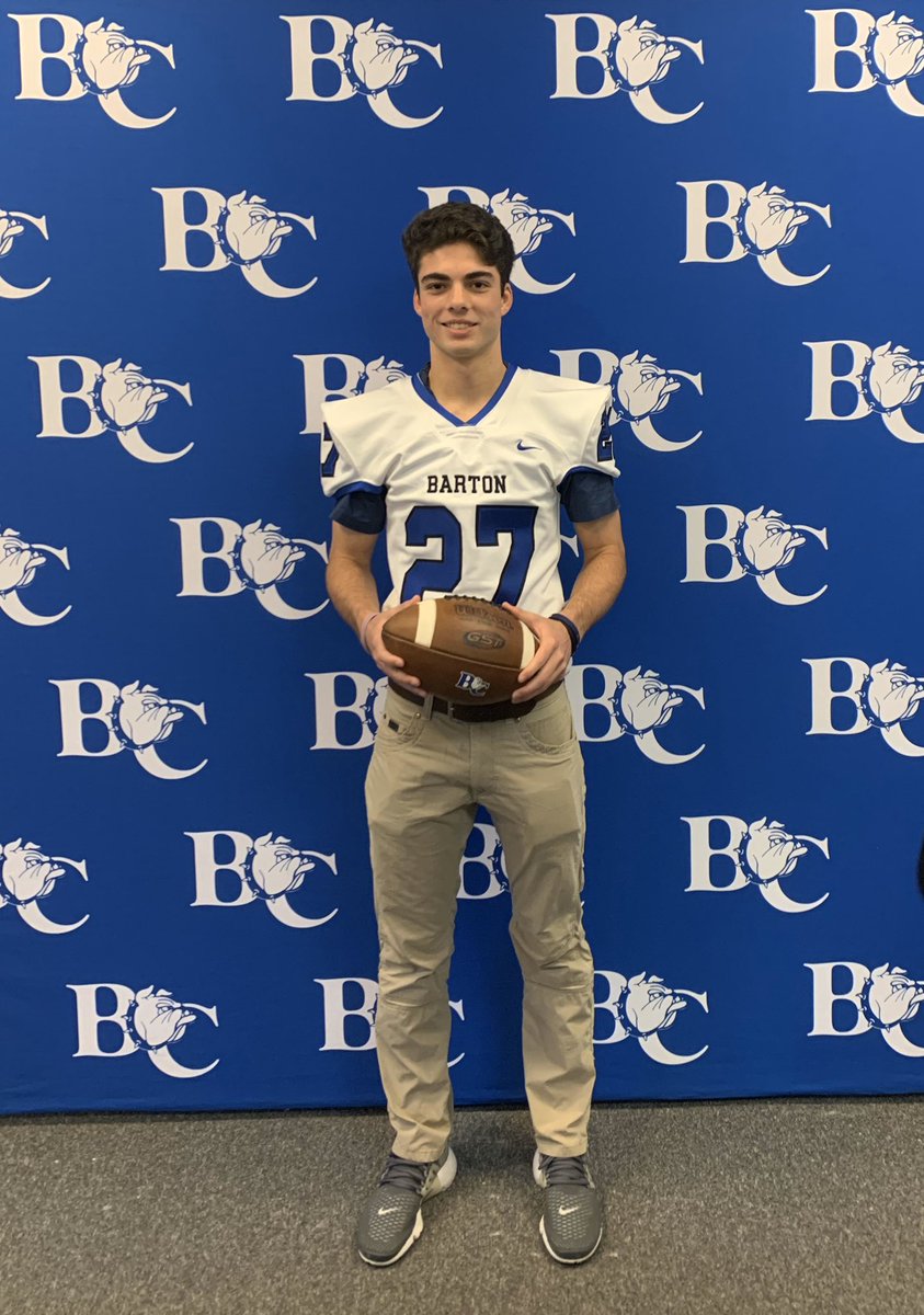 bear2819's tweet photo. Today has been a great day, topped off with an offer to play college football at Barton College next year. @WA_WildcatsFB @Chris_Sailer @hester_chip https://t.co/UcD2F6nZUS