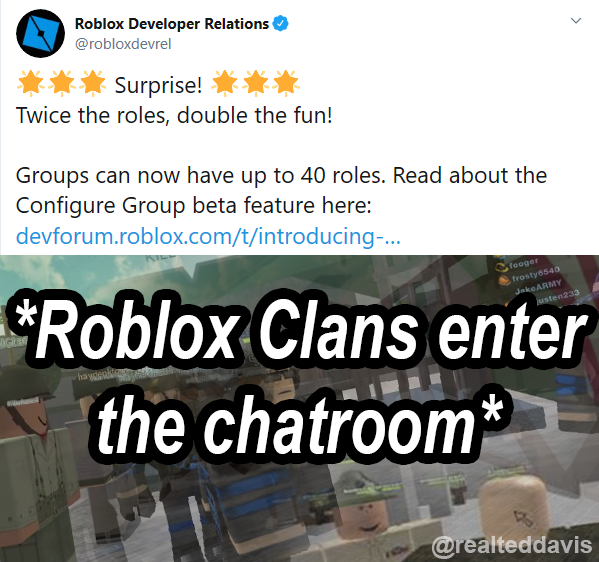 Roblox Developer Relations On Twitter Surprise