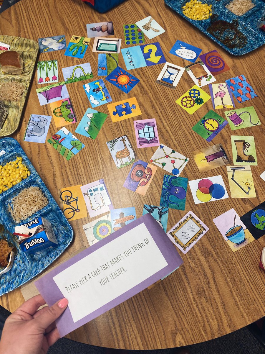 Mrs_Savoie_PH's tweet photo. Highly recommend @amyclimer’s #climercards for all ages - they can be used for sooo many things! Last week during lunch groups, I made up different tasks & we used the cards as conversation starters 💬 #asrsd https://t.co/soFrwXtYaw