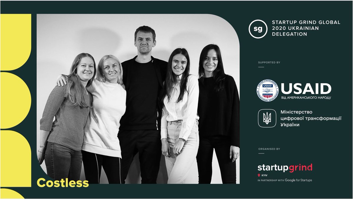 Costless8's tweet photo. We are ready to make Costless world-known service! 🔥

Costless is one of the participants of the Ukrainian delegation to the Startup Grind Global Conference in the USA, organized by Startup Grind Kyiv. 

Stay tuned! 💥
#startup #startupgrind #costless #costlessteam https://t.co/TDUmh04Jbu