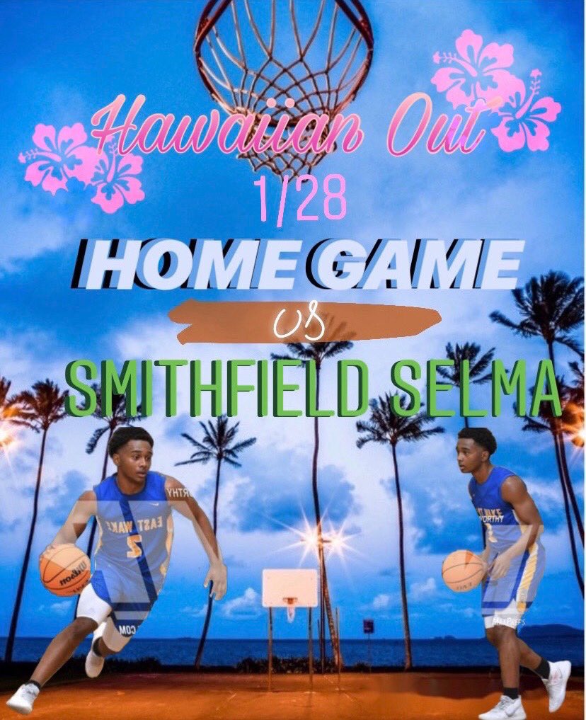Your Warriors take on Smithfield tomorrow night at home. Hawaiian out is the theme so everyone come out and support the Warriors. GO WARRIORS!! 🔷🏀🔶