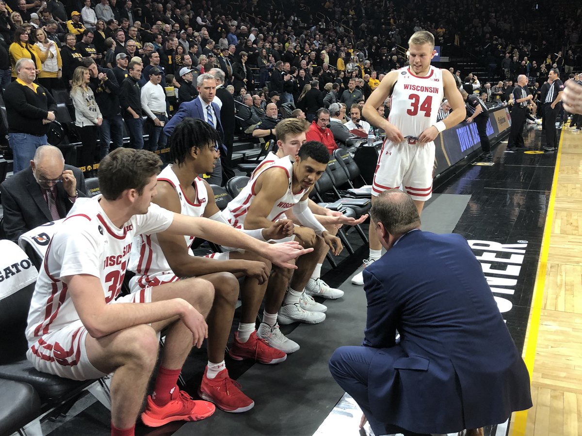 jernichols's tweet photo. It’s game time from Carver Hawkeye Arena with @jockosports and @nbc15_madison https://t.co/ddllNZP0ps
