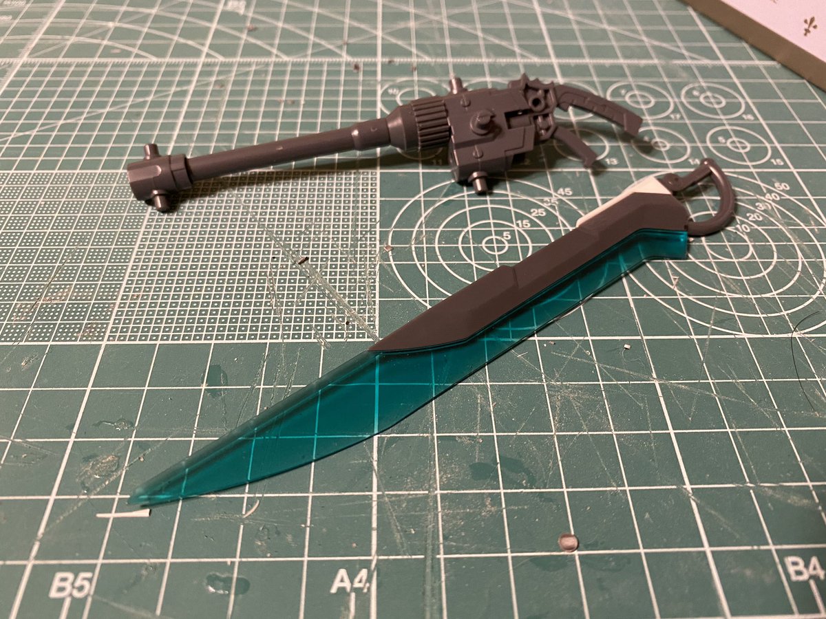 三原 修一 武器だけ作るシリーズ第4弾くらい ブレード付きカノン 分離可 フレームアームズ 三原 修一 武器だけ作るシリーズ第4弾くらい ブレード付きカノン 分離可 フレームアームズ