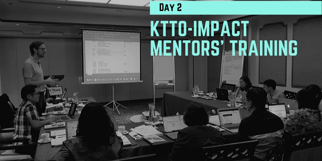 sam_uichico's tweet photo. Kicking-off the 2nd day of the KTTO-IMPACT Mentors' Workshop. 
Tomorrow our 9 mentors from DOST and PH HEIs will be facilitating the LEAD workshop for over 20 PH HEIs and PH RDIs. https://t.co/RxhKGbdKlv