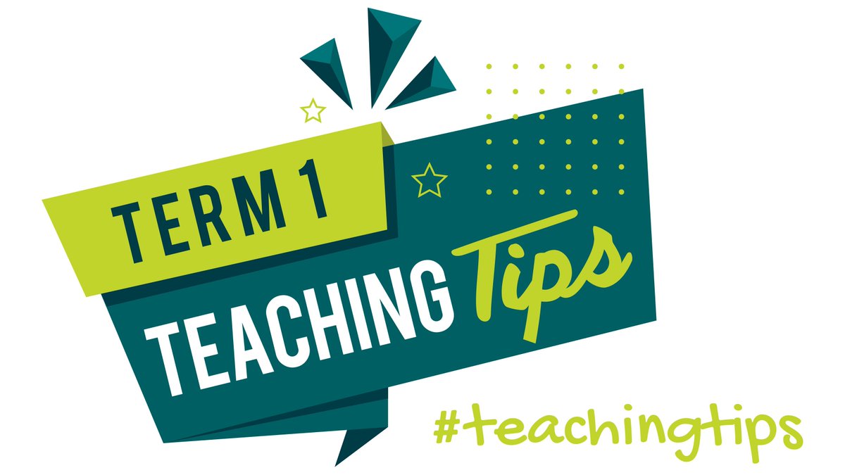 aitsl's tweet photo. Term 1 Teaching Tips: https://t.co/x0SAngiDRY
Each #teachingtip combines videos from nationally certified HALTs and other practical resources.
We hope you find these tips useful, be it your first year #teaching or as fresh ideas for the new year. #AITSL https://t.co/URlVrrwoCS