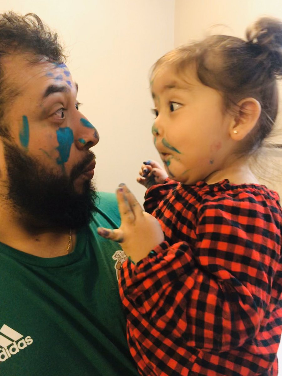 JesseForDallas's tweet photo. Things got a little carried away at art class today! #Studio309 🎨 https://t.co/zMQiI86UgH