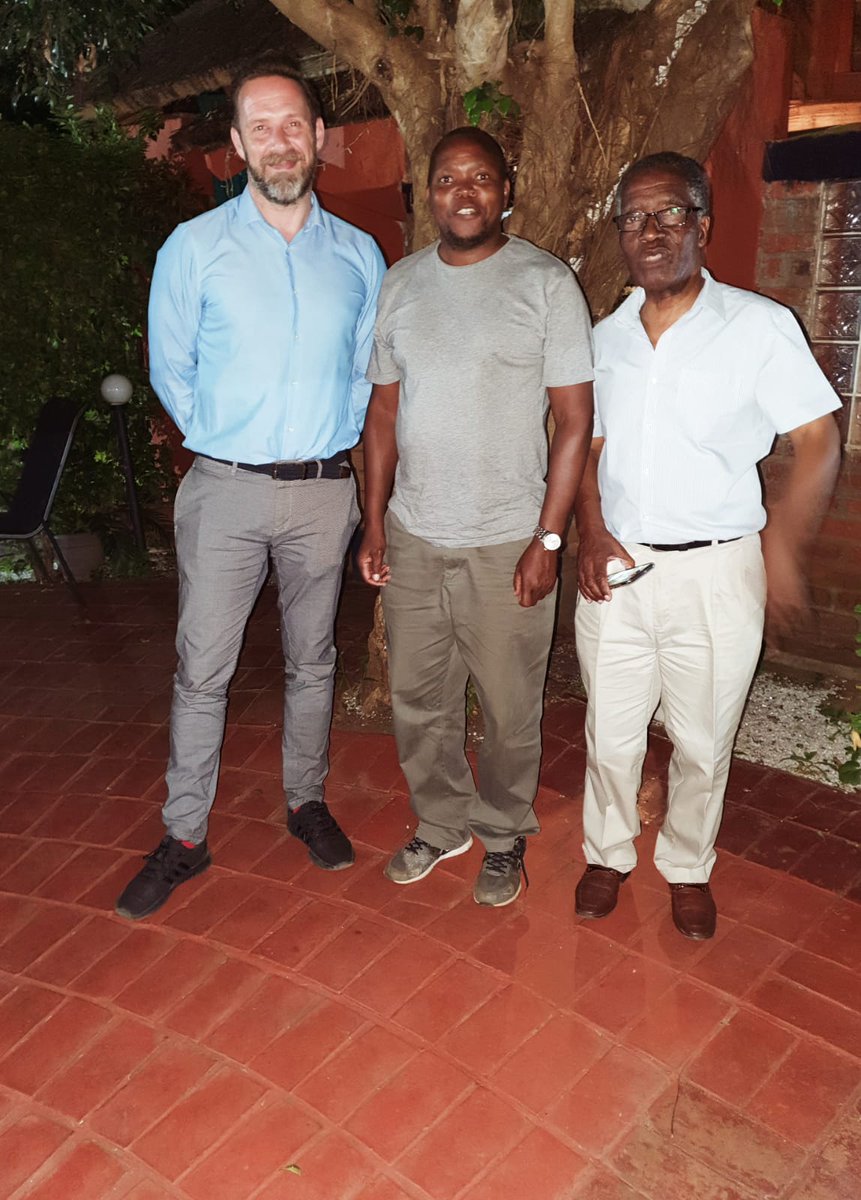 Our Ops Manager Paul has been in Malawi for a meeting in Lilongwe  with Dr Fosiko of Ministry of Health and Dr Mukiwa of the Dental Associaton of Malawi. 

We're very excited to be making concrete plans and making such strong friendships. #dentalcharity #malawi #sustainability
