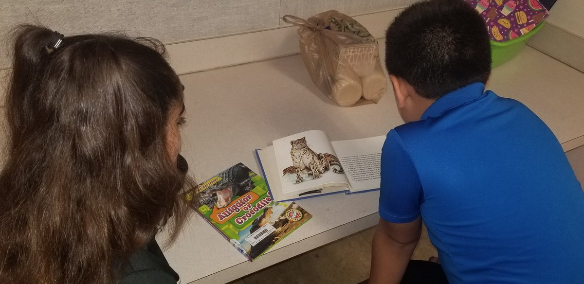 Kicking off Literacy week with our reading buddies!