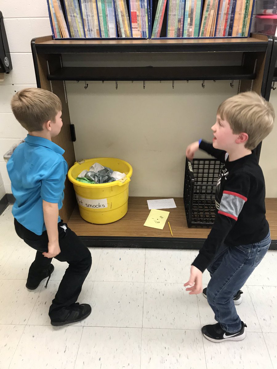 Fit2Well's tweet photo. Healthy Hundreds!
💯Ss take turns spinning 10 times and tally how many 1s, 10s, and 100s
💯The final result is turned into a 3 digit #
💯Ss exercise the #
Squats=hundreds, jumping jacks=tens, pencil jumps=ones
💯Repeat
@WIengageWELL @GrangeHallES #oneccps #activeccps #2ndmath https://t.co/oYTV5dlgXf