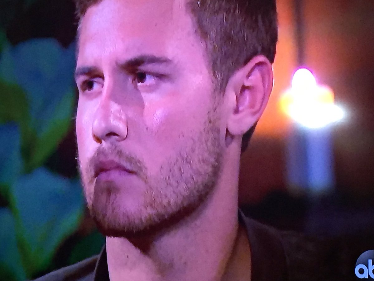 MarkLManning's tweet photo. One of the girls would lie to me to get a rose? I’m so confused.  #bachelornation https://t.co/K6l0mMVOvo
