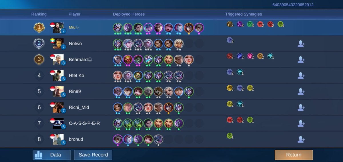 channel_miu's tweet photo. This is also another option if you end up with both marksmen and assassins in the beginning of the game! Don't forget the emblems to make it easier for synergy acquisition! (I used marksman emblem for hayabusa) #MLBB #MobileLegends #mobilelegendsbangbang #magicchess https://t.co/0BDYvxXVYJ