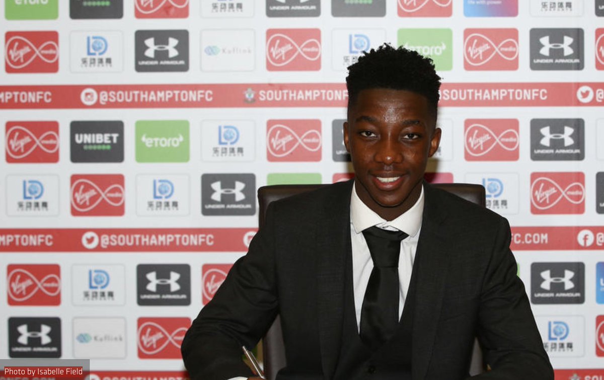 KickOffMagazine's tweet photo. Promising South African midfielder Kgaogelo Chauke has signed his first professional contract with Premier League side Southampton.

Full story: https://t.co/9PRWTO5FuK https://t.co/rjZ4yEiDny