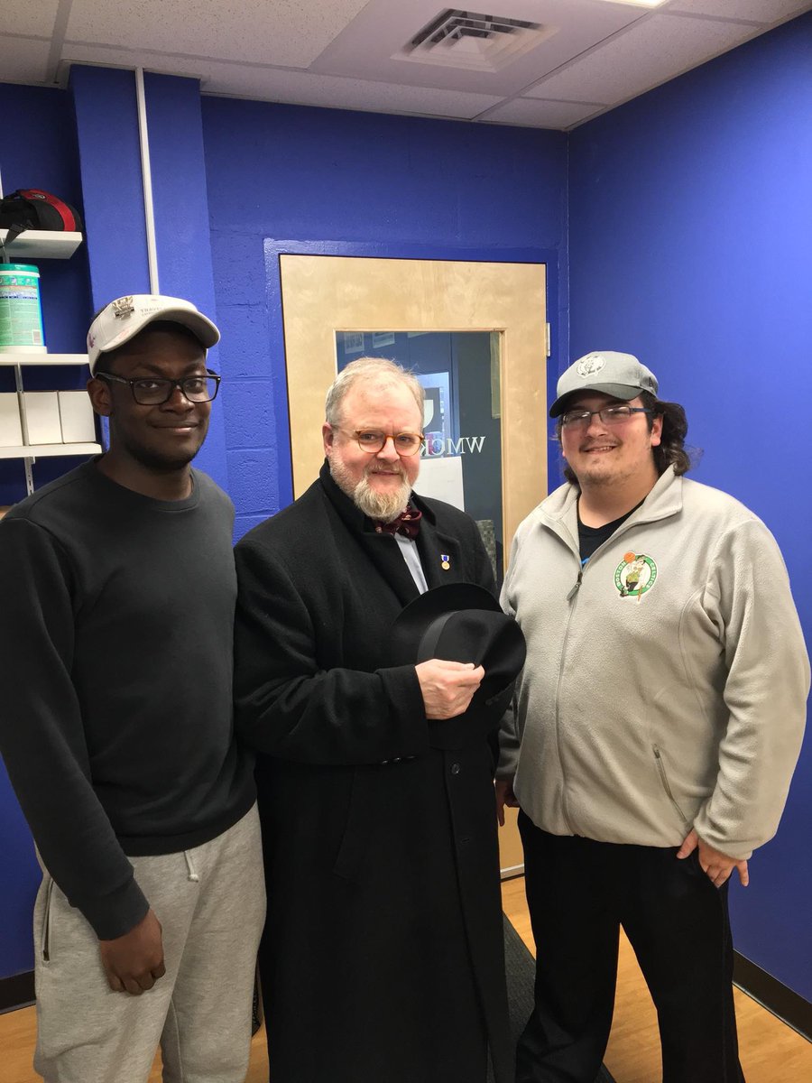 ComedyKings_47's tweet photo. The Only Honorable Mention: 

Former Chief of Staff of Merrimack @jchiavelli. 

He’s been our amazing guest for the past two seasons who gave us so many laughs and memories! Without him, our show wouldn’t be the way it is today.

This One’s For You Chief! 👏🏿

#ContemporaryKings https://t.co/QADF6spKsK