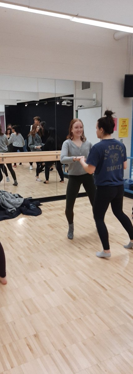 ChantaleDonaghy's tweet photo. Ending the semester off with a bit of Salsa & Cha Cha! #ourSHHS #hsdanceprogram #salsa #chacha https://t.co/d9ZEZr3n9Z