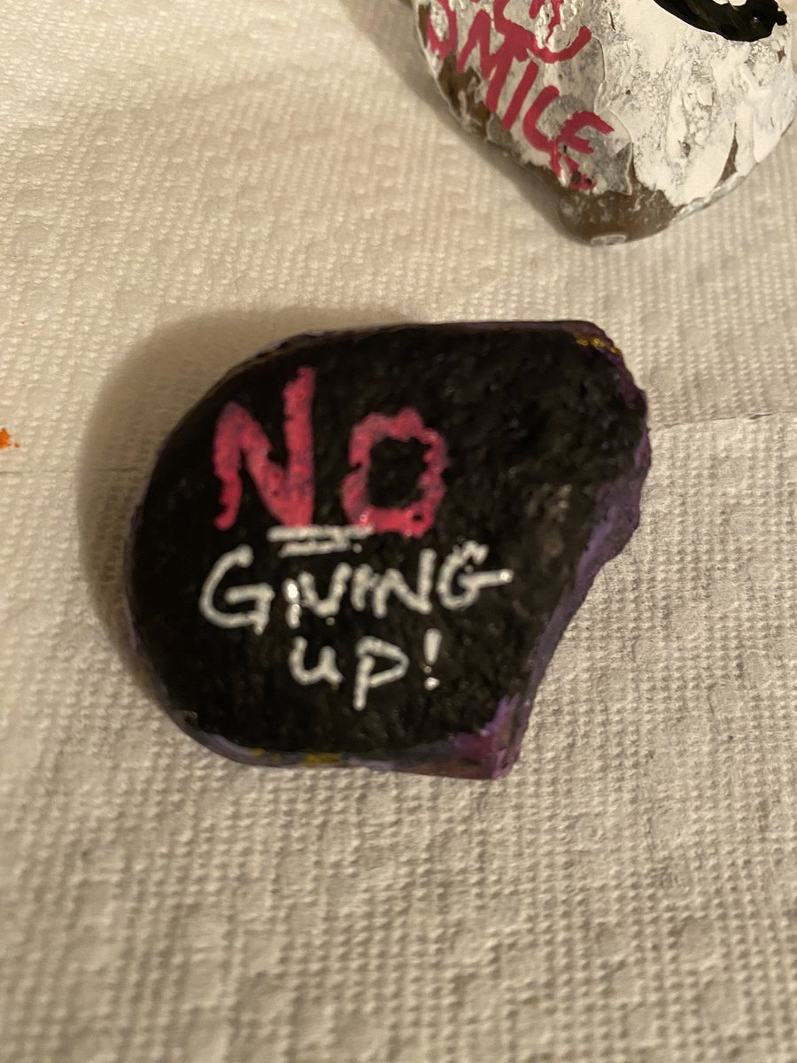 iAmLoraG's tweet photo. Be on the look out for my #GeaRock #noGivingUp. If you find it - go to https://t.co/kVCL6gP4ZK and enter the number on the back and we will watch it’s journey @GoRockFun #tennesseeRocks https://t.co/so0DbA2zmK