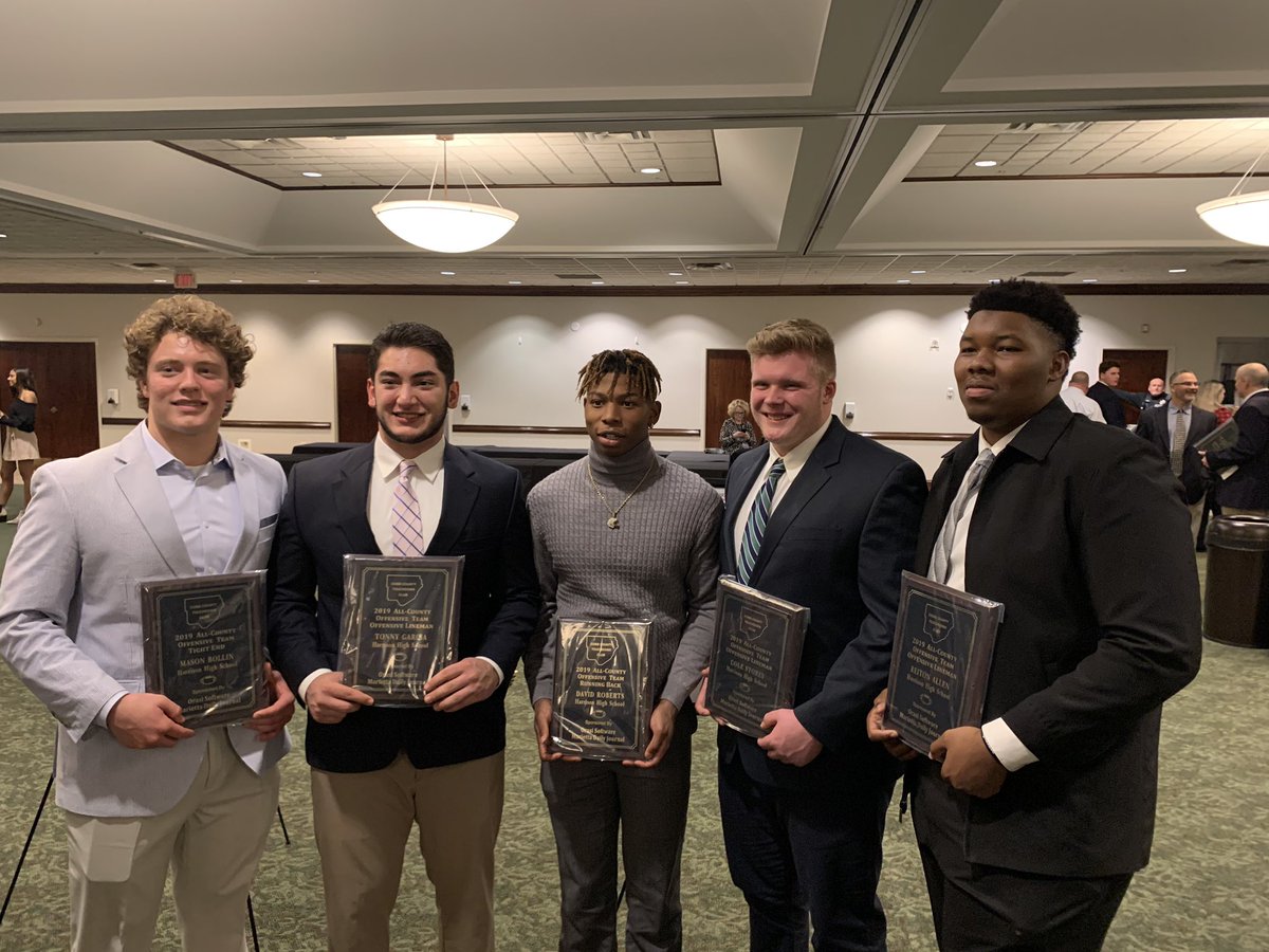OlStorey's tweet photo. Honored to be recognized by the Cobb County Touchdown Club tonight.  Great night for the Hoyas! @hhshoyafootball @hoyafbrecruit @RecruitGeorgia https://t.co/XWowPH8ccL