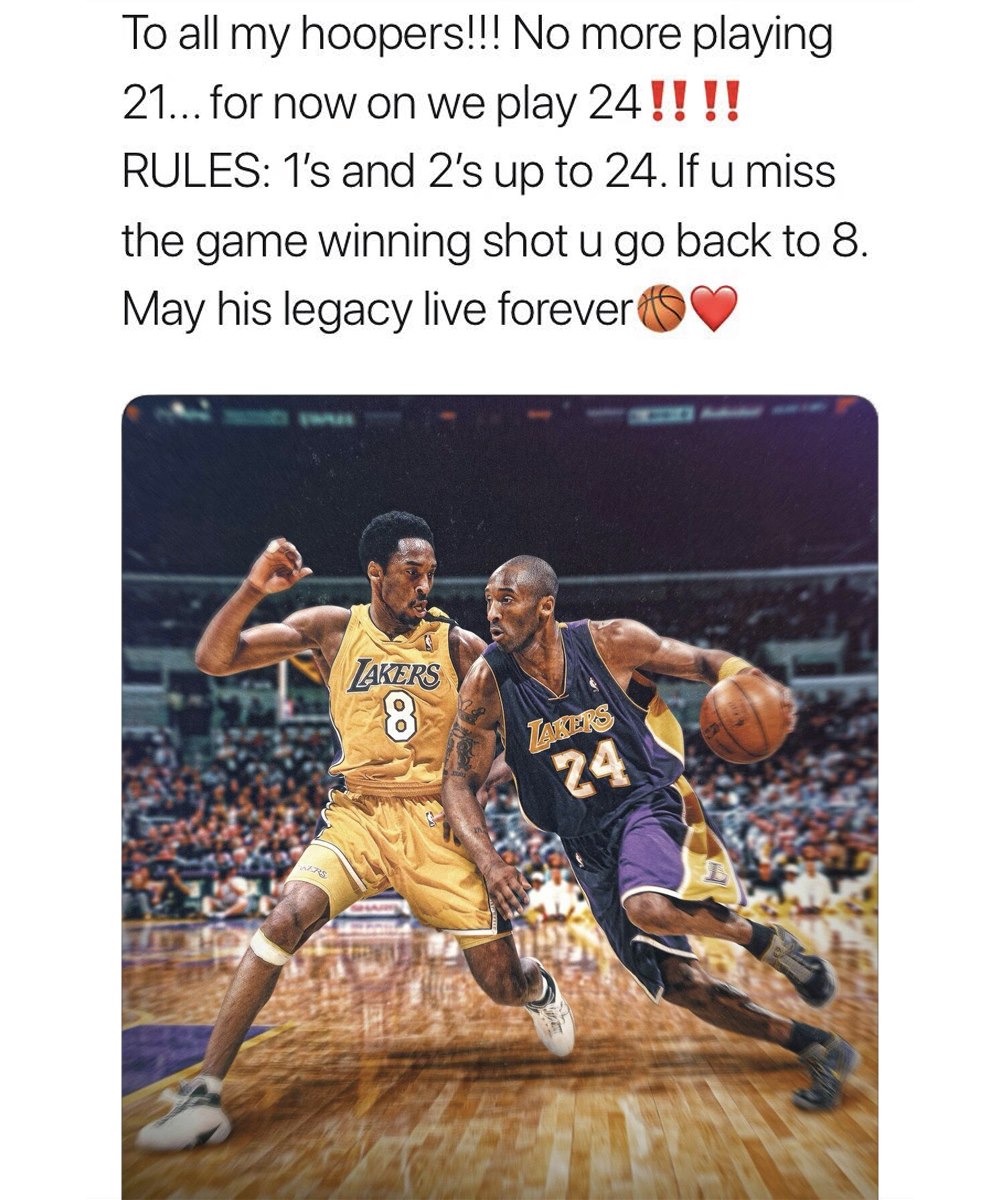 NBAMemes's tweet image. The game 21 is now 24.

(Via DanteTreacy/Twitter)