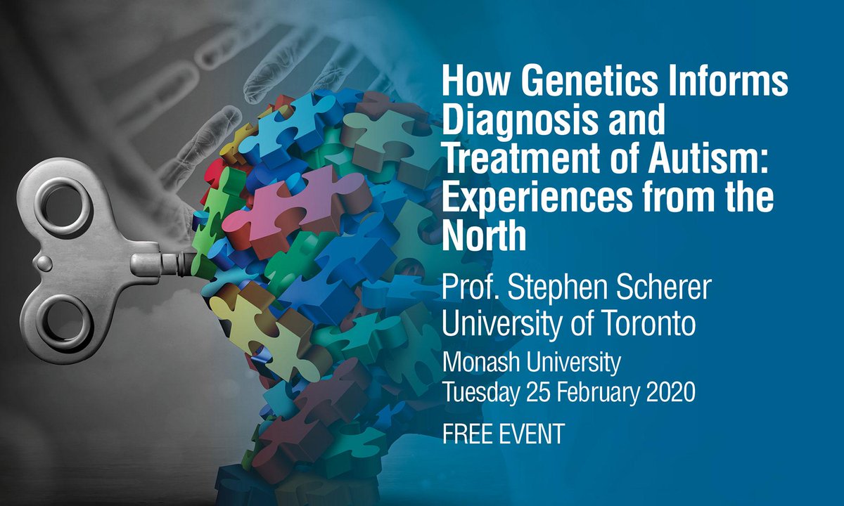 ConverSci's tweet photo. Excited to have leading geneticist @StephenWScherer @SickKidsNews, discuss his research on #geneticsofautism @MonashUni Tuesday 25 February https://t.co/EDMKIqRfRS. @turnerinstitute Registration essential! https://t.co/9PvsXDnCjz