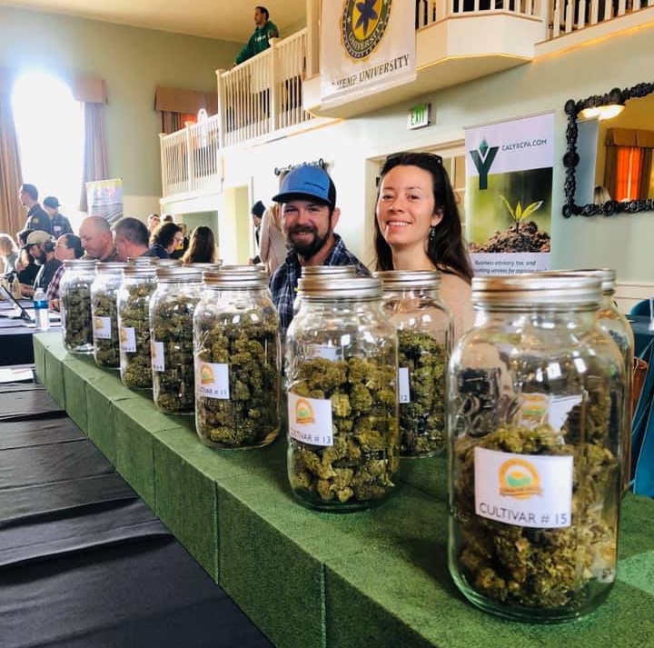 SOHempSolutions's tweet photo. This #hempflower competition at Hemp University was so much fun! With 15 flower entries that were all great it was hard to guess who would win, but after hours of smelling and voting from participants, the winners were chosen! 🌱 🥳 #hemp #hempindustry #cannabis #cannabisculture https://t.co/iBYXsn3uFY
