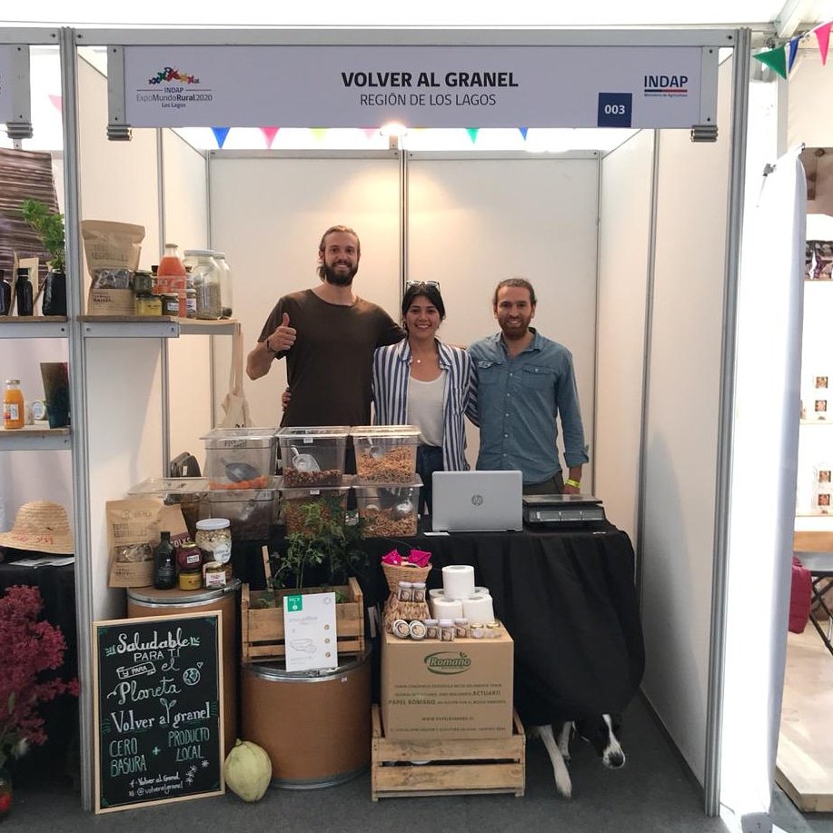 Y ahí estuvimos,  en la #ExpoMundoRural de <a href="/IndapLosLagos/">Indap Los Lagos</a>.
Extraordinaria experiencia conociendo el tremendo trabajo de la institución y de cada expositor 👏👏