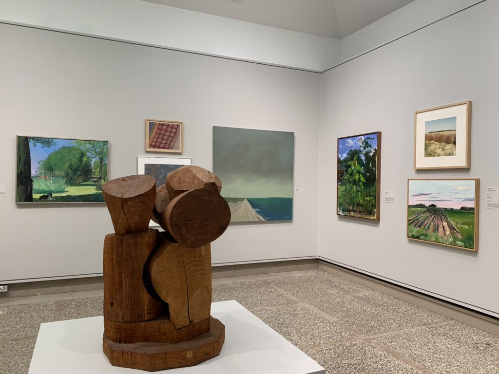 Have you seen #hmalocallysourced yet?? On view through March 15! #heckschermuseum #supportlocalartists #MuseumMonday