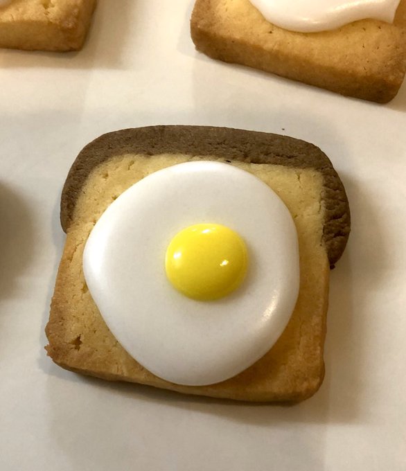 目玉焼きトーストのtwitterイラスト検索結果 古い順