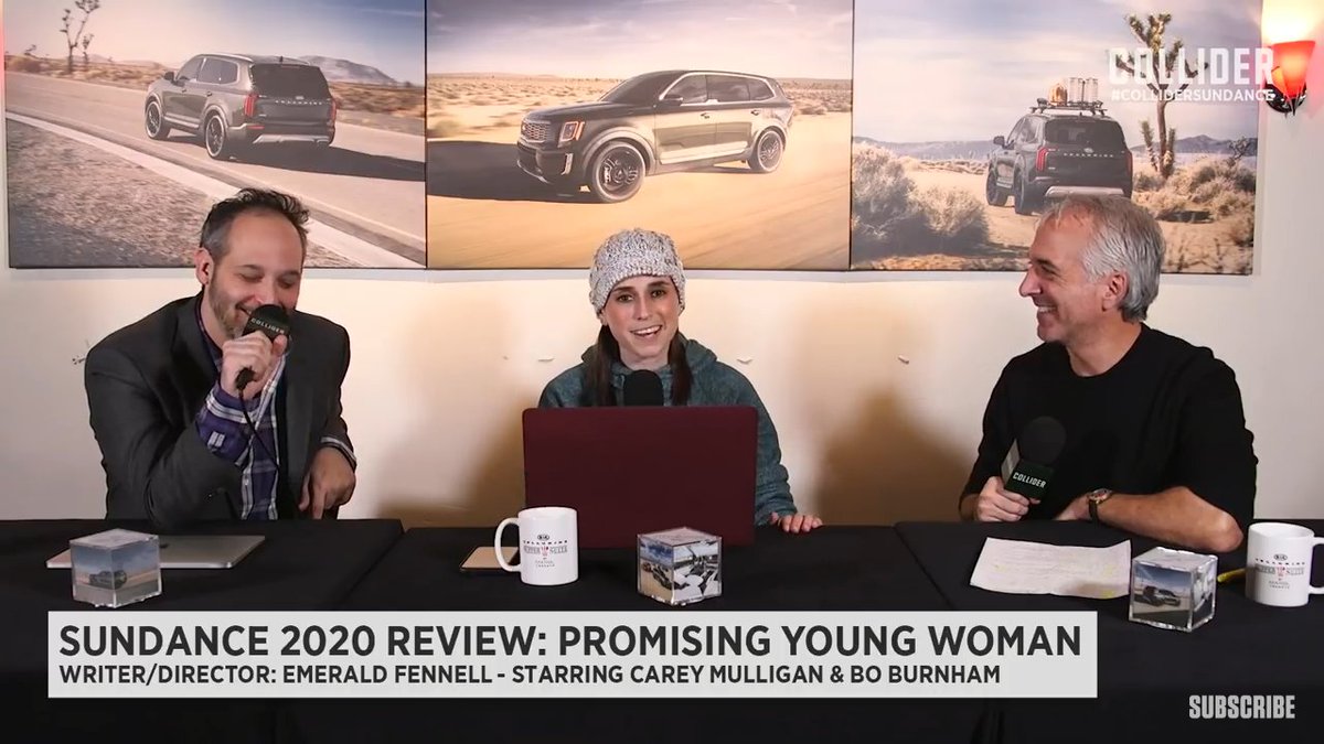 SteveCalderon85's tweet photo. #PromisingYoungWoman #MovieReview (No Spoilers) - #SundanceFilmFestival
Perri Nemiroff, Scott Mantz and Jeff Sneider #review @PromisingFilm, written and directed by @emeraldfennell, and starring #CareyMulligan.
#Sundance2020
#ColliderSundance
➡️ https://t.co/8Yux8g5yil https://t.co/gpt0MdS1vd