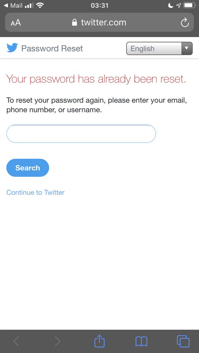 ipocritic's tweet photo. @TwitterSupport my main account @fabpicca is locked out and I’m stuck in a password reset loop where every time you send me a reset link I get the infamous “password has already been reset” message (see attached). How to escalate this issue? Nobody seems to really help. https://t.co/LNJMNLqfSN