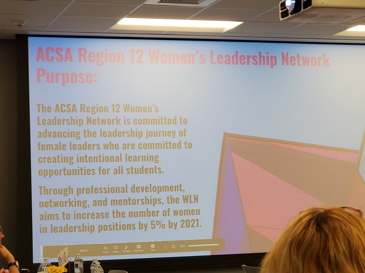 Investing in myself at the ACSA Region 12 Women's Leadership Network! #WLNStrong