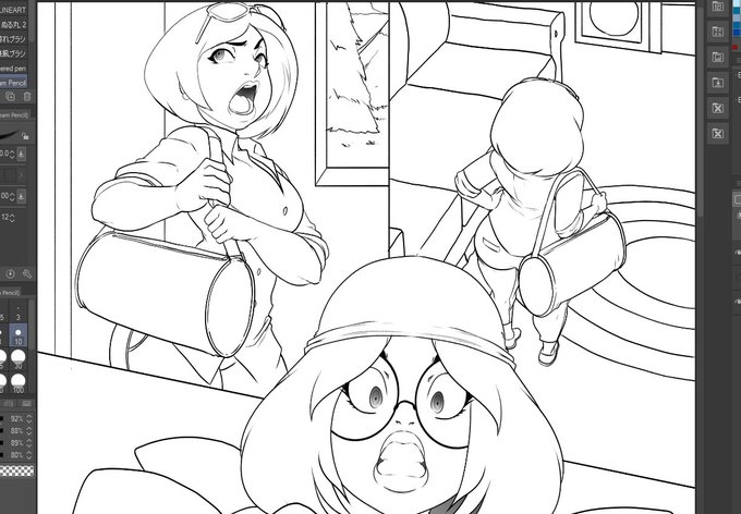 what i'm currently working on. #familyguy #meg #lois #patreonstuff 