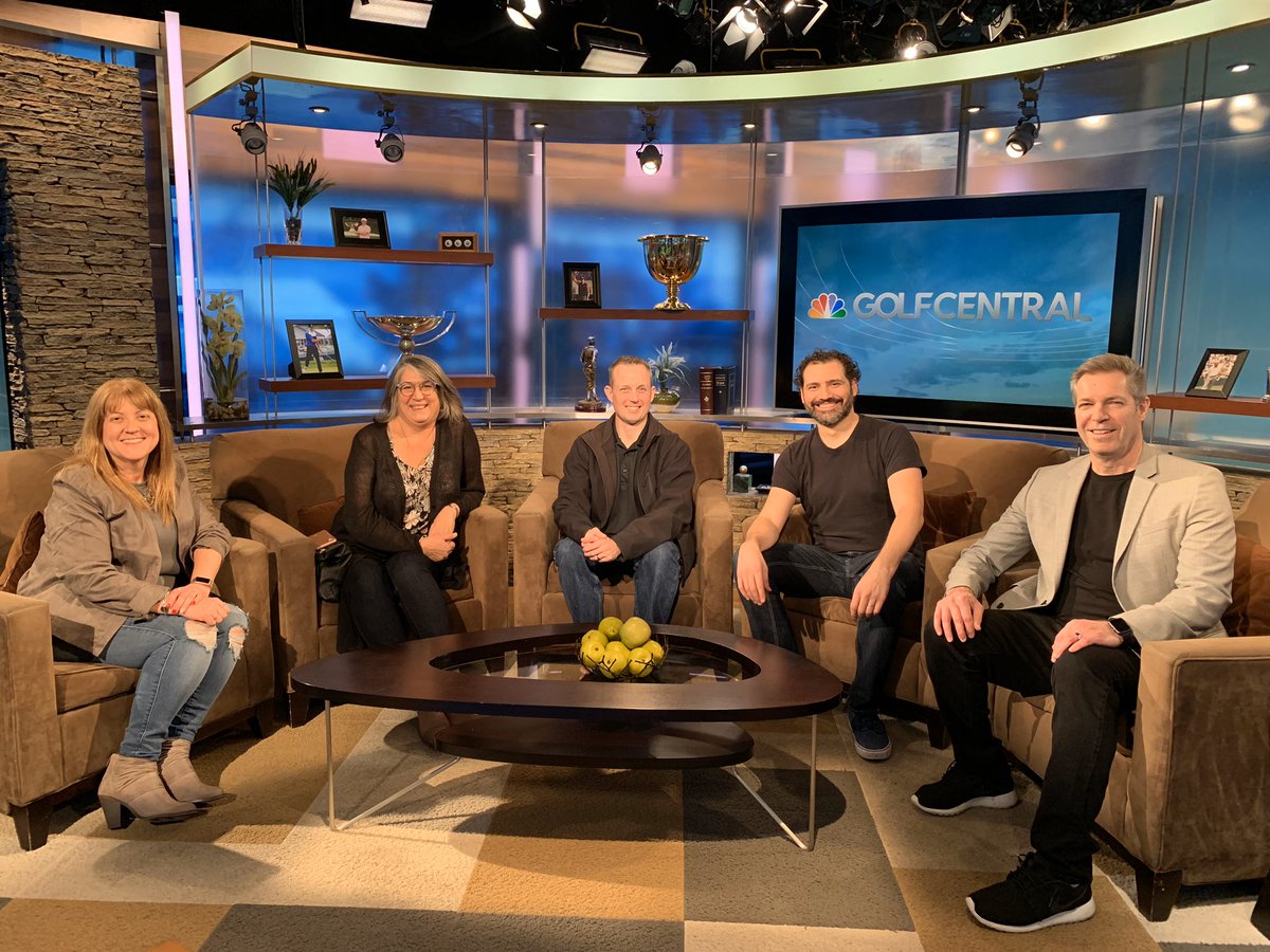 writeofpeace's tweet photo. Thanks to @Matty_Durham for setting up my work peeps with a tour of Golf Channel while we are in town for #ATIA! #golfconnects https://t.co/KxYAV60CX0