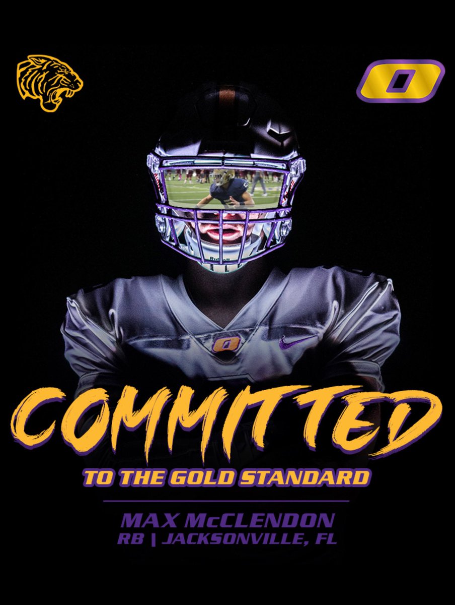 max_mcclendon's tweet photo. Excited to announce my commitment to Olivet Nazarene University! 🐯🔵🟡
#Tigers #GoldStandard #NewChapter @CoachRenfroe @ONAZFootball @ONUAthletics https://t.co/aNAXAuILab