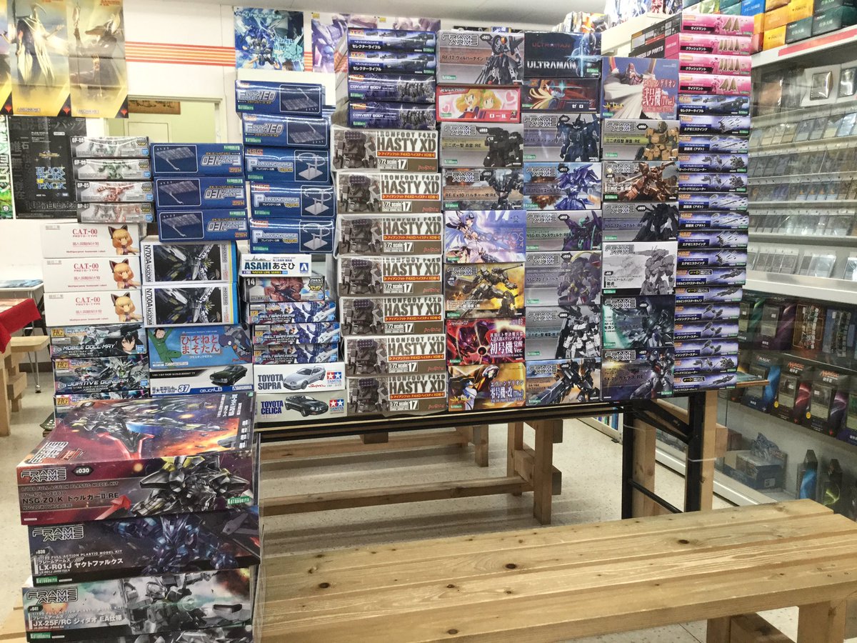 tomy103_tencho's tweet photo. 【プラモデル】いろいろ入荷致しました！ https://t.co/nmVwgbtYQ6