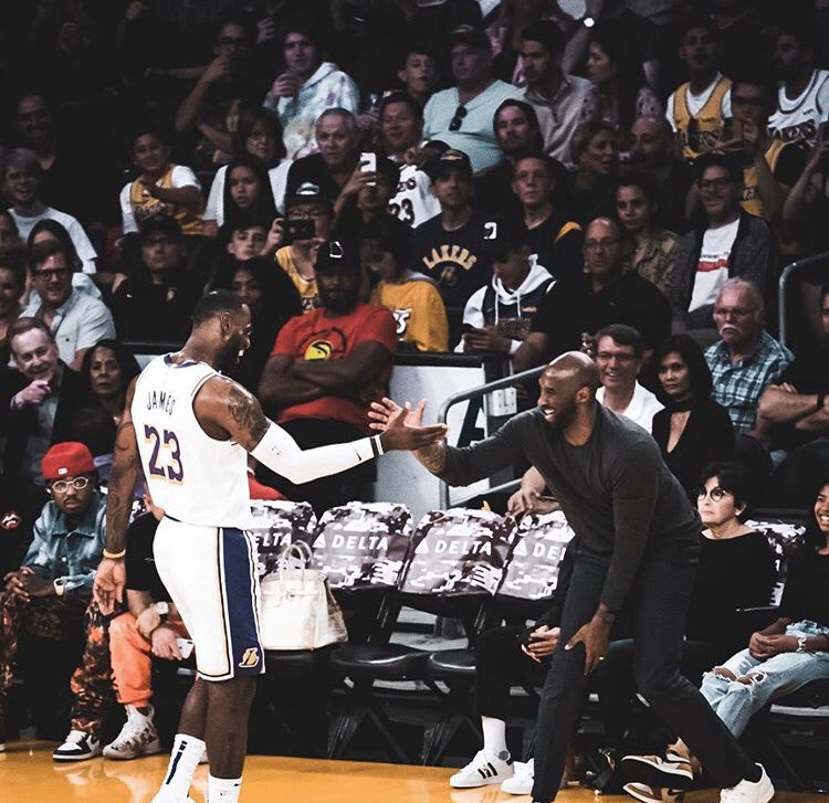 Ballislife's tweet image. LeBron’s IG post about Kobe. 

“You mean so much to us all here especially LakerNation and It’s my responsibility to put this shit on my back and keep it going.”
