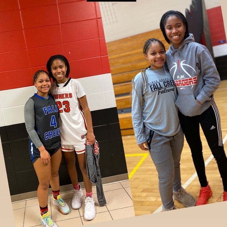 FourNineSevenFo's tweet photo. . #TwoTheHardway #UnitedSisterhood 
#JoirdynSmith #JoBucketz 
#TaliaHarris #Reverse52 
These 2 put on a show tonight 
#LadyTeamTeague The 2024's of the crew
#FutureIsTheirs #NextGeneration #Ballhers #GirlsPlay2 #UnitedFamily #WeGrindWeFightWeConquerWeAreUnited https://t.co/qtlu9JLMvK