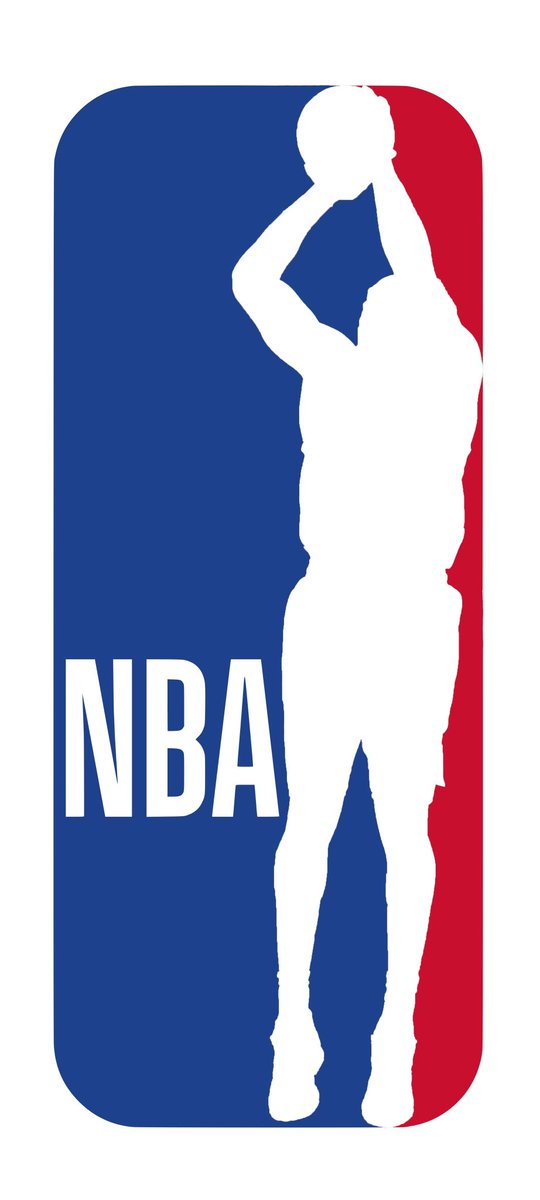 nd2642's tweet photo. What’s everyone’s thoughts about a possible NBA logo change? I was on photoshop tonight and made this... https://t.co/dgoeU04Pu7