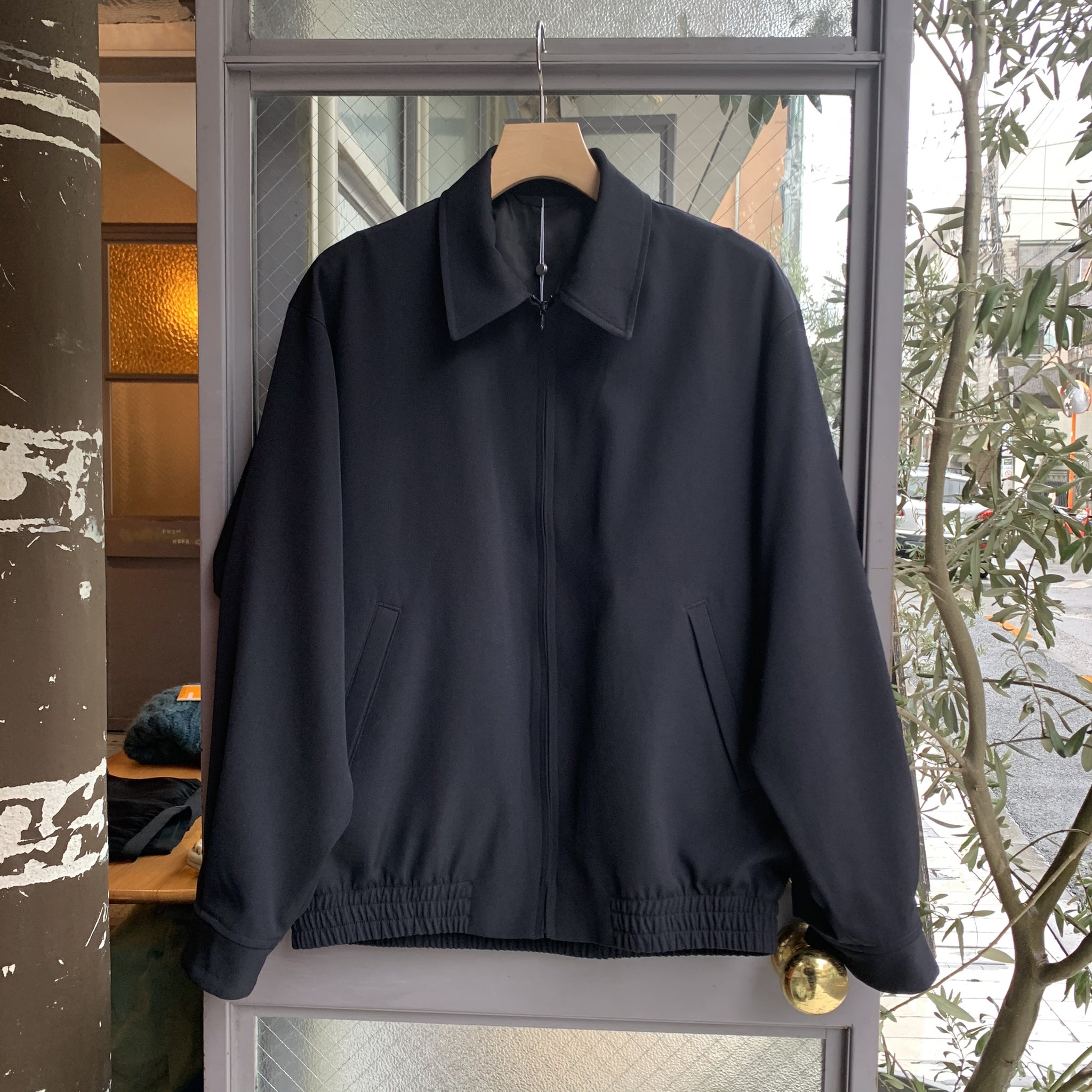 comoli 20SS ウールギャバ スイングトップ 3 R01-01003- comoli 20SS ウールギャバ スイングトップ 3 R01-01003-