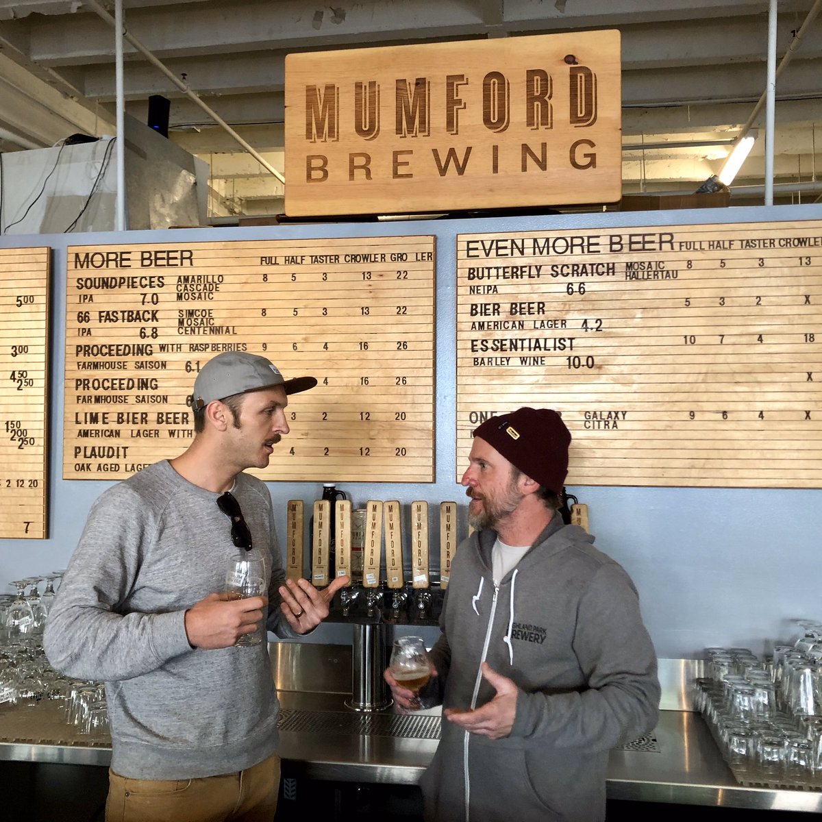 Fun times with <a href="/MumfordBrewing/">Mumford Brewing</a> today! Keep an eye out for our sour double IPA soon...