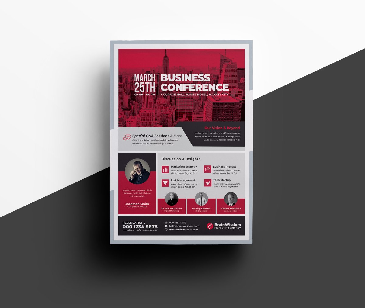 Towhidu64384990's tweet photo. Hello.
I've created an awesome eye-catching #conference #flyer #template.
See or Buy: https://t.co/2FZL8wphW3
#professional #prospectus #psd #seminar #Seminar #summit #workshop #meeting #usa_events #GuideVision #Speaker #Events #MediaConference #Chicago #eventplanner #SanDiego https://t.co/qS3KU0IIXN