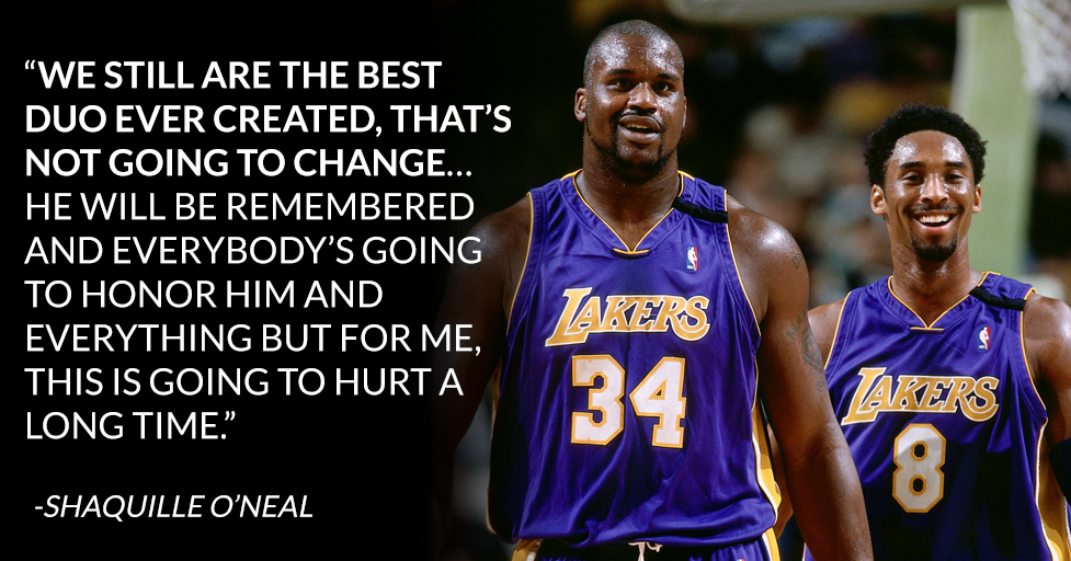 enews's tweet photo. A duo that will fourever live in our hearts. Shaquille O'Neal opened up about his "brother" Kobe Bryant and the painful moment when he learned about his tragic passing. #TwentyFourever https://t.co/1uHacam1mj https://t.co/yx0HUFRNME