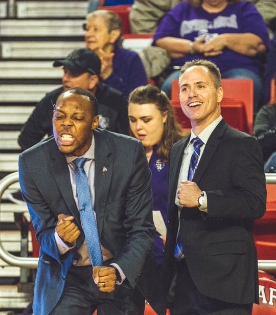 Chris_Keith12's tweet photo. When @SFA_MBB and @SFA_WBB have 2 doubleheaders in the same week. See you at the Sawmill on Wednesday! #SeparationWeek #AxeEm https://t.co/knnpdRBZd9