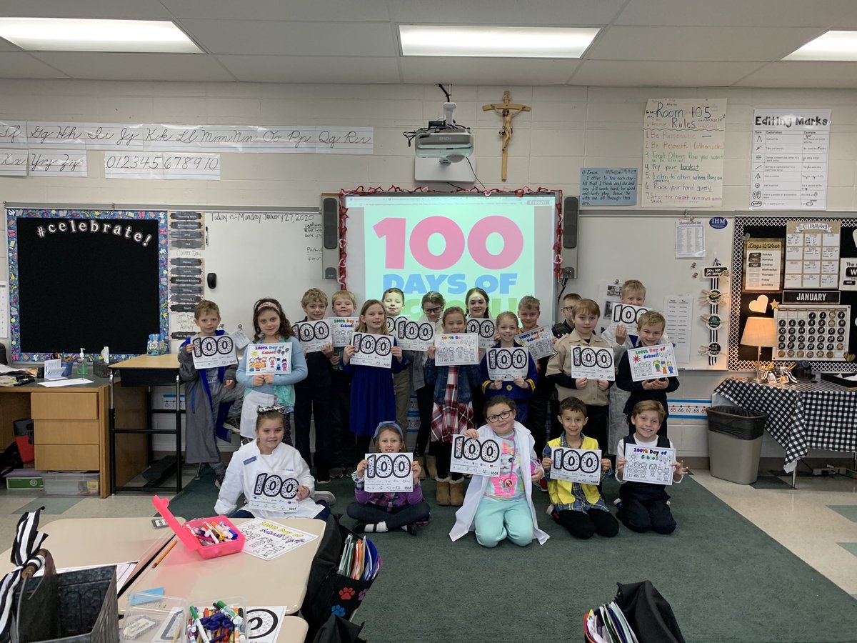 ihm_school's tweet photo. 100th Day of School celebration in 2H! #weareIHM https://t.co/g5JpsT1VqE