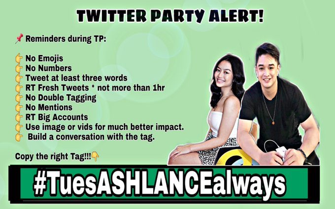 dzameyla's tweet photo. Let’s make this trend Pechers.

#TuesASHLANCEalways https://t.co/LpnvLBWESA