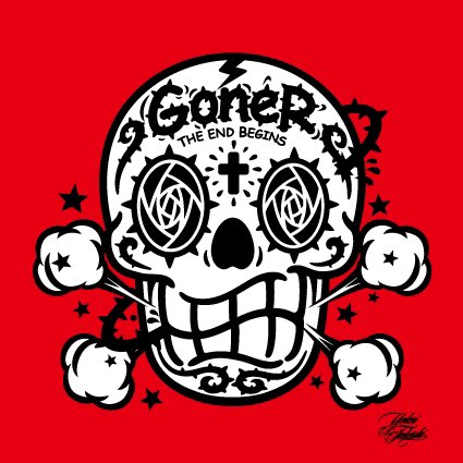 横井 猛 Yokoi Takeshi V Twitter ストリートブランド Goner のメキシカンスカルを描かせていただきました Goner 横井猛 Takeshiyokoidesignstudio Lesstress レストレス Illustration Art Design イラスト イラストレーション デザイン アート スカル