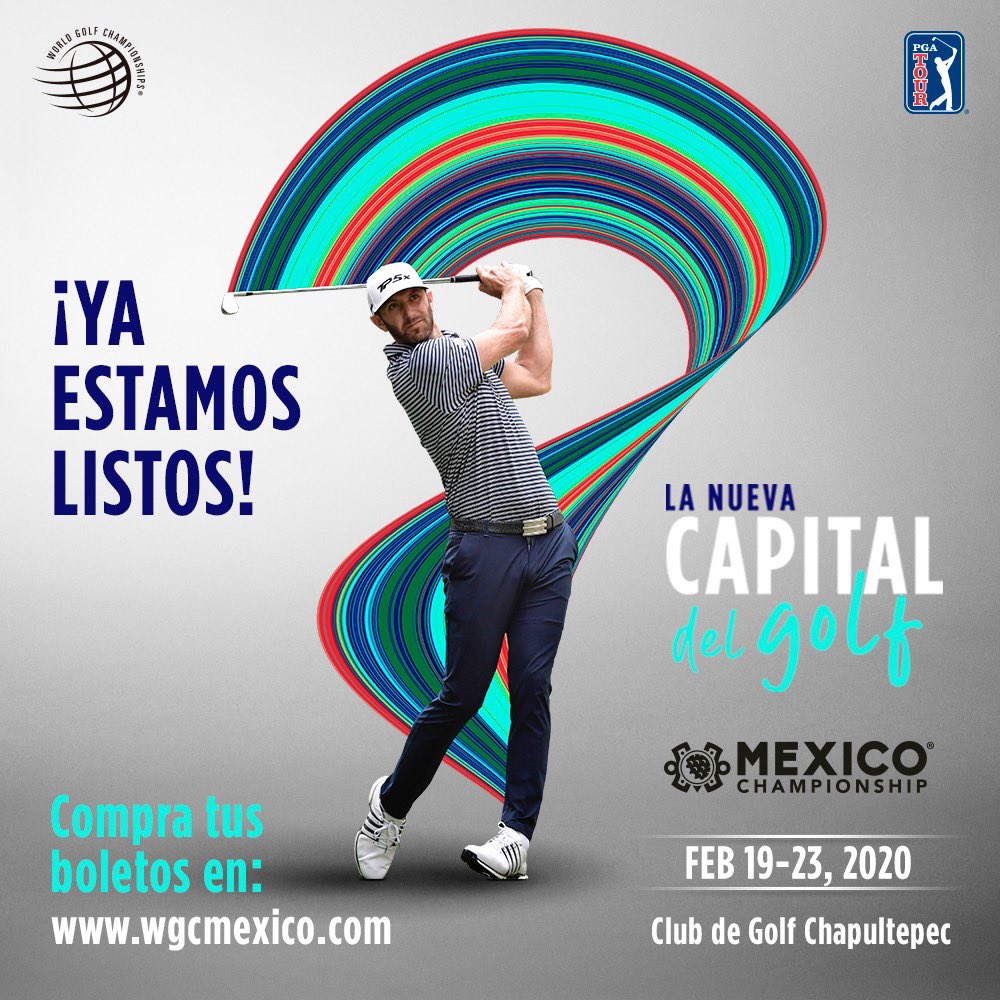 Ya listos! #wgcmexico #golf #wgc #Mexico