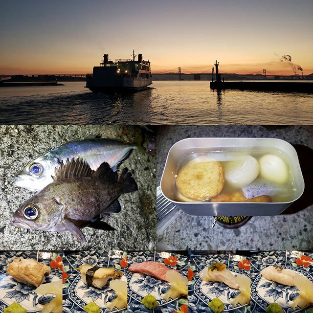 isobutane's tweet photo. 釣れないので寿司をつまんどきました。
🍣
#メスティン
#ふわふわすぎる穴子
#鮑
#トロ
#5日寝かせのヒラメ
#ヒラメのエンガワ https://t.co/CKzN0TDUaC https://t.co/qMcLyOLT4s