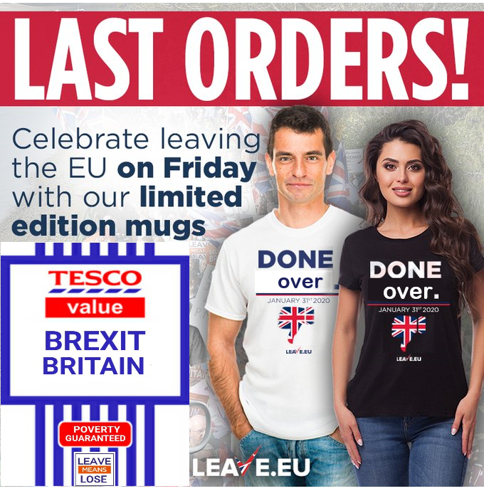 localnotail's tweet photo. @Anatadaephobia @markpalexander @LeaveEUOfficial For mugs everywhere #Brexit
"Job Done"? Only just begun #DoneOver https://t.co/i0a4xVTTXp