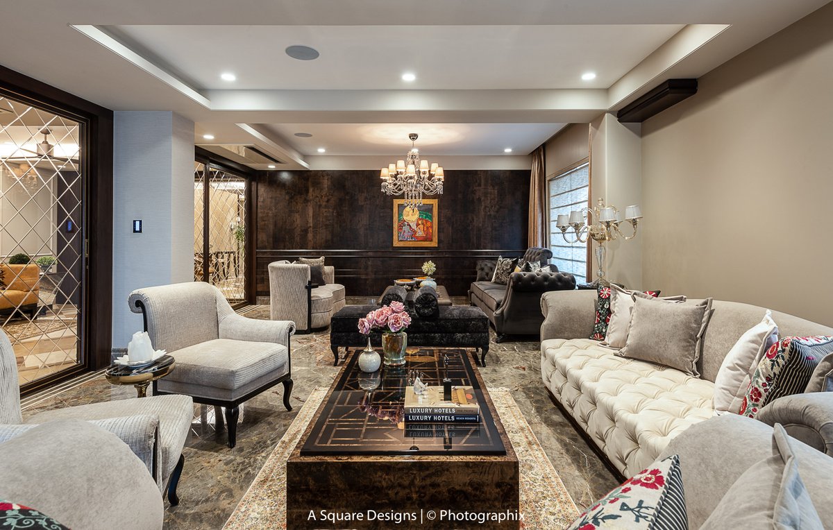 asquaredesigns_'s tweet photo. Formal living room, Jhunjhunwala apartment: Neo-classic forms reposing within a clean-lined shell relate a tale of forward-looking rootedness.
 
#asquaredesignsinteriors #residencedesign #asquaredesigns #interiordesign #RoyalHomes  #LuxuryHomesIndia https://t.co/P3M64tdewO